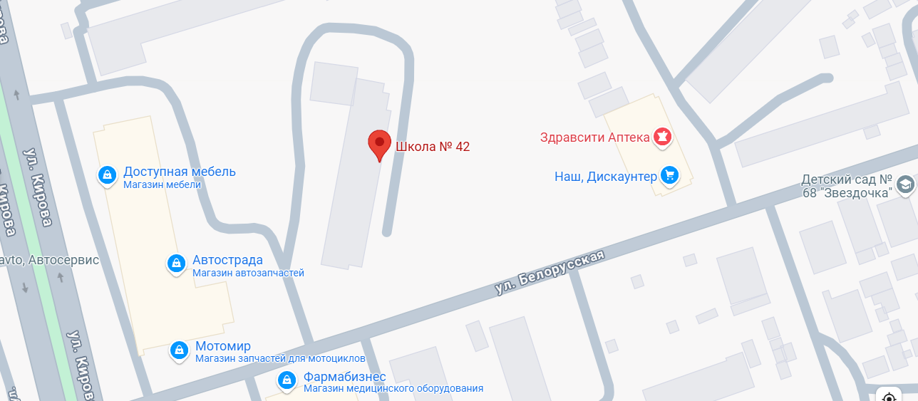 Расположение на карте.